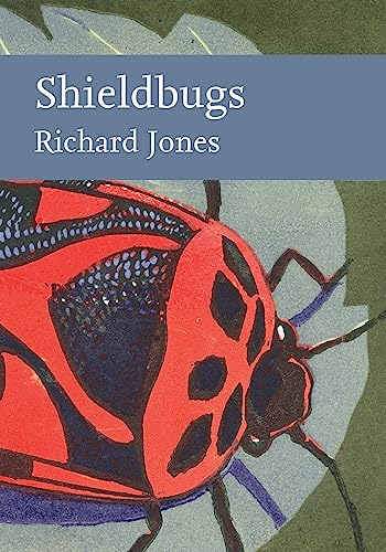 Book cover featuring a close-up illustration of a red shield bug.