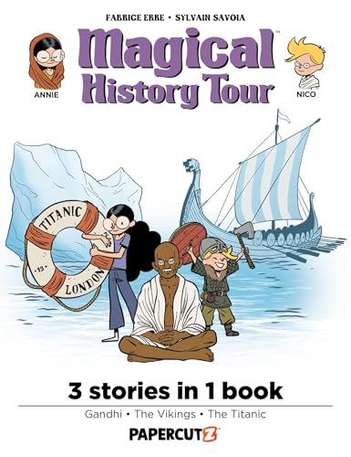 Magical History Tour 3-in-1 Vol. 3 : Collecting 'Gandhi', 'Vikings', and 'The Titanic'