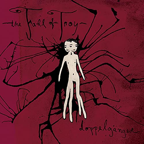 Doppelgänger" CD cover: a stylized drawing of a figure with two heads.