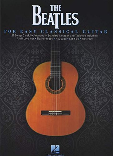 Beatles The For Easy Classical Guitar Gtr Tab Solo Bk