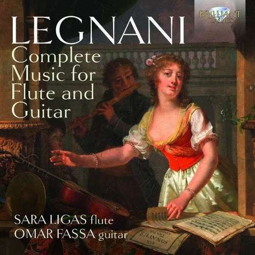 CD cover: painting of a woman and man with flute and guitar.