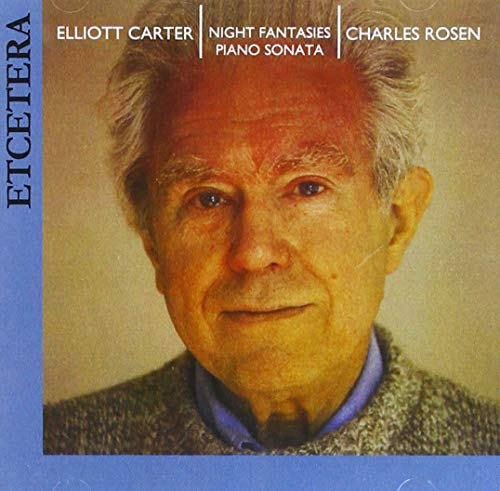 Charles Rosen - CARTER:Night Fantasies Piano Sonata [CD]