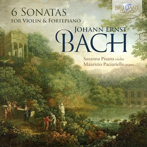 Susanna Pisana|maurizio Paciar - J.E. Bach: 6 Sonatas For Violin & Fortepiano [CD]