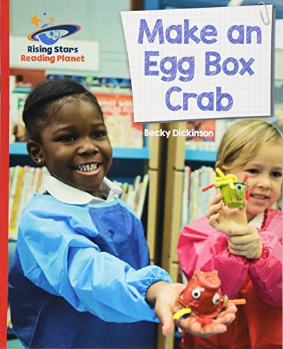 Reading Planet - Make an Egg Box Crab - Red B: Galaxy (Rising Stars Reading Planet)