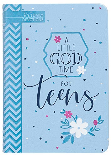 A Little God Time for Teens (Faux Leather Gift Edition): 365 Daily Devotions