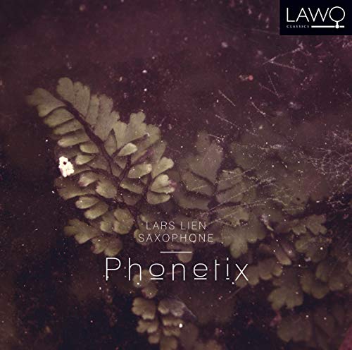 CD cover for Lars Lien’s “Phonetix” featuring a fern and text.