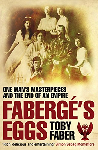 Book cover featuring a sepia-toned photograph of the Romanov family above the title text.