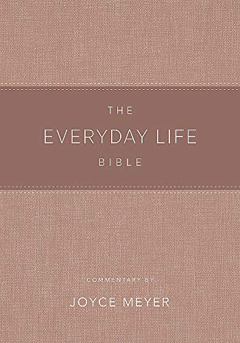 The Everyday Life Bible Blush LeatherLuxe®: The Power of God's Word for Everyday Living