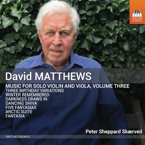 Peter Sheppard Skaerved - Matthews - Music For Solo Vln [CD]