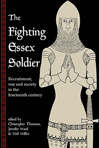 Book cover: a medieval knight in armor with hands clasped in prayer.