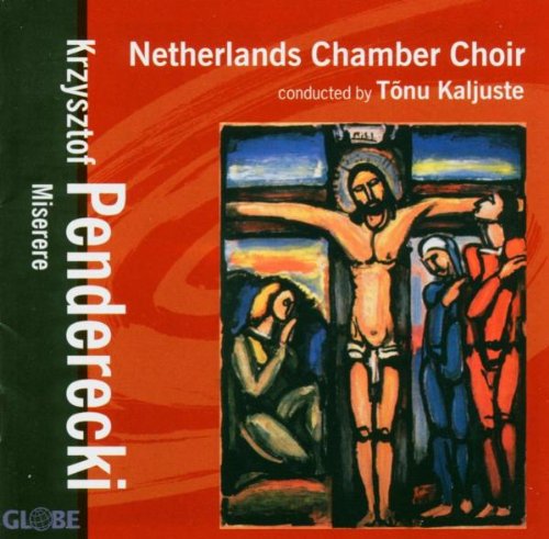 CD cover: crucifixion scene with figures in stained-glass style.