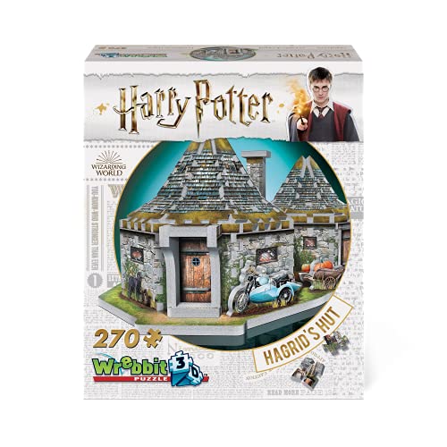 Harry Potter: Hagrids Hut (270Pc) 3D Jigsaw Puzzle