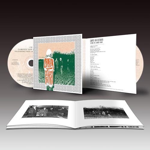 Camper Van Beethoven album “Telephone Free Landslide Victory” CD packaging.