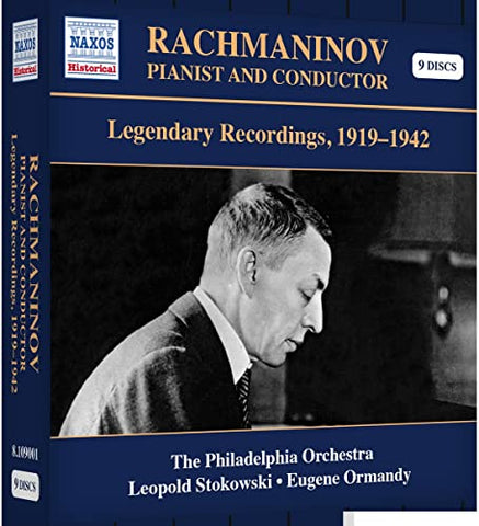 Sergey Rachmaninov; The Philad - Sergey Rachmaninov: Pianist And Conductor (Legendary Recordings / 1919-1942) [CD]