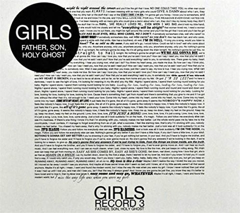 Girls - Father, Son, Holy Ghost [CD]