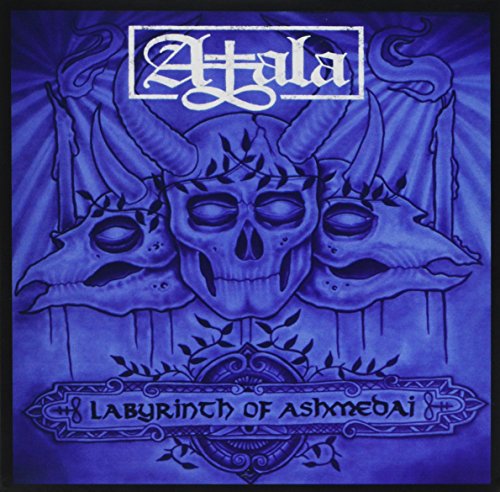 CD cover: skull with horns and ornate frame, purple tones.