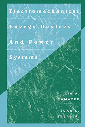 Book cover: "Electromechanical Energy Devices and Power Systems" with green and blue textures.