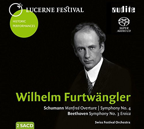 Wilhelm Furtwangler / Swiss F - Schumann; Beethoven: Manfred Overture; Symphony No. 4: Symphony No. 3 Eroica [CD]