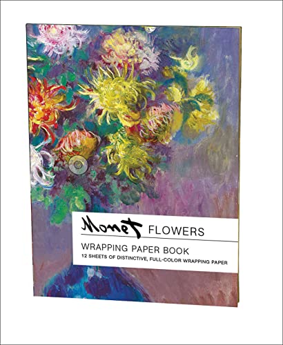 Flowers, Claude Monet: Wrapping Paper Book (Wrapping Paper Books)