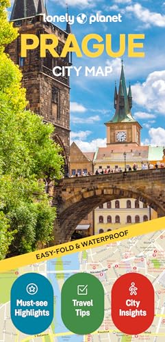 Lonely Planet Prague City Map
