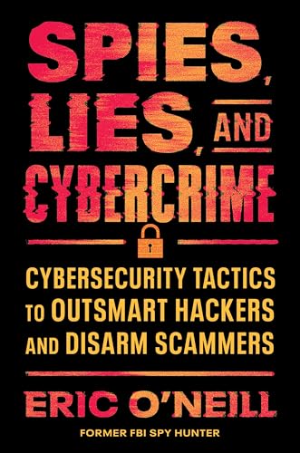 Book cover with bold red text, a padlock icon, and author name.
