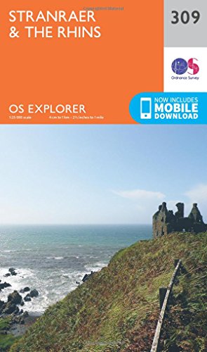 OS Explorer Map (309) Stranraer and the Rhins (OS Explorer Paper Map)