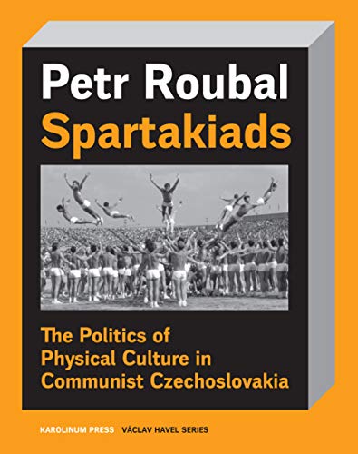 Book cover featuring a black-and-white photo of gymnasts and a crowd.