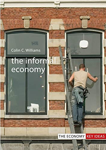 Book cover: "The Informal Economy" with a building renovation scene.
