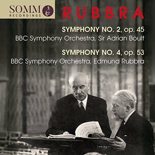 Boult/rubbra/bbcso - Edmund Rubbra: Symphonies Nos. 2 & 4 [CD]