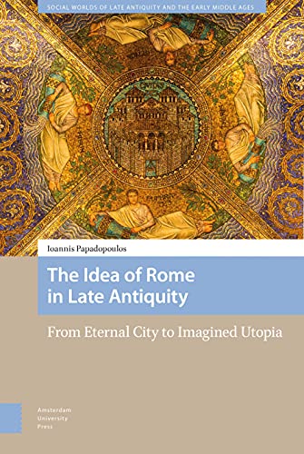 Book cover depicting a Byzantine mosaic and the title “The Idea of Rome.”