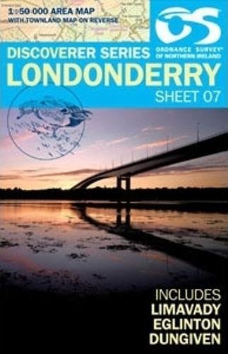 Londonderry Map | Limavady, Eglinton & Dungiven | Ordnance Survey of Northern Ireland | OSNI Discoverer Series 7 | Northern Ireland | Walks | Hiking | Maps | Adventure (Irish Discoverer)