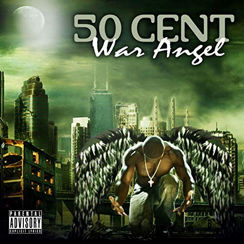 CD cover for 50 Cent’s “War Angel” featuring a figure with wings.