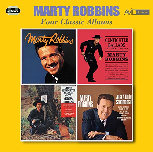 Various - Four Classic Albums (Marty Robbins / Gunfighter Ballads And Trail Songs / More Gunfighter Ballads And Trail Songs / Just A Little Sentimental) [CD]