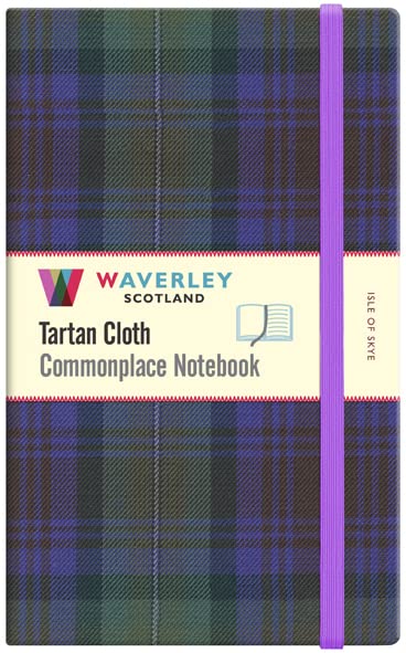 Isle of Skye Tartan: Waverley Scotland Large Tartan Cloth Commonplace Notebook: 37 (Waverley Scotland Tartan Cloth Commonplace Notebooks)