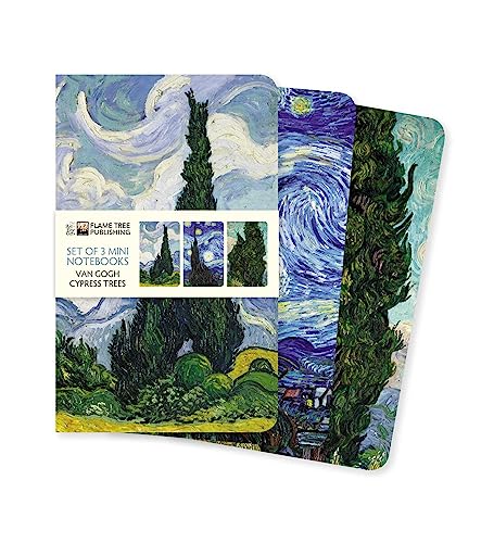 Vincent van Gogh: Cypresses Set of 3 Mini Notebooks: Cypresses Set of Mini Notebooks (Mini Notebook Collections)