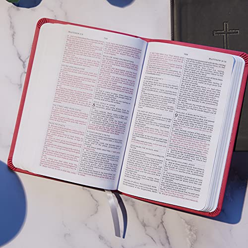 KJV Holy Bible: Value Compact Thinline, Teal Leathersoft, Red Letter, Comfort Print: King James Version