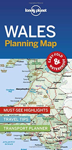 Lonely Planet Wales Planning Map
