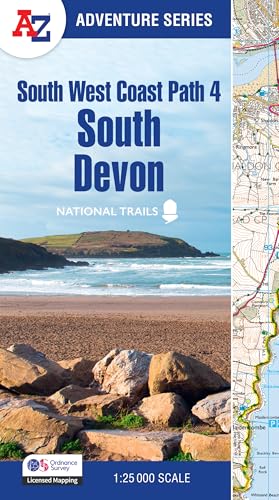 South West Coast Path 4 – South Devon : With Ordnance Survey Mapping