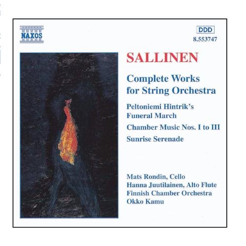 CD cover for Aulis Sallinen’s complete works for string orchestra.