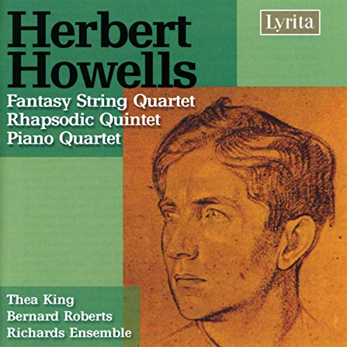 Richards Piano Quartet Herber - Herbert Howells: Fantasy String Quartet / Rhapsodic Quintet / Piano Quartet [CD]