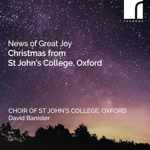 The Choir Of St Johns College - News Of Great Joy: Christmas From St Johns College/ Oxford [CD]