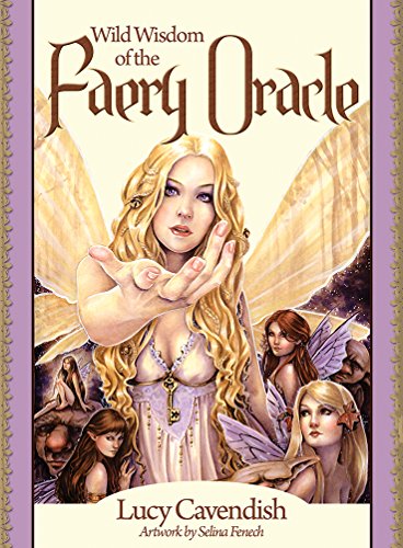 Faery Oracle card set cover with a central blonde fairy and surrounding figures.