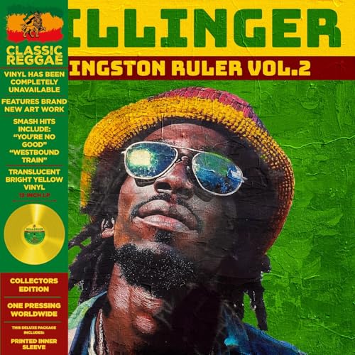 Dillinger - Kingston Ruler Vol. 2 (Limited Yellow Vinyl) [VINYL]