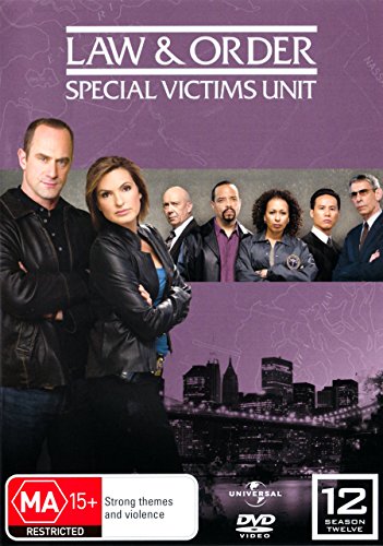 Law & Order: Special Victims Unit Season Twelve DVD cover with cast.