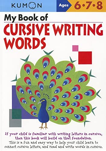 My Book of Cursive Writing Words