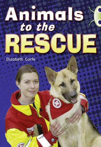 Book cover: woman with rescue dog, blue patterned background.