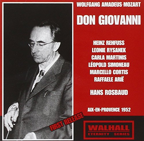 Mozart / Rehfuss / Paris Vocal - Mozart - Don Giovanni 1952 [CD]