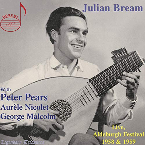 Bream/pears/nicolet/malcolm - Julian Bream: Live Aldeburgh 1958-59 [Julian Bream; Peter Pears; Aurèle Nicolet; George Malcolm] [Doremi: DHR-8060] [CD]
