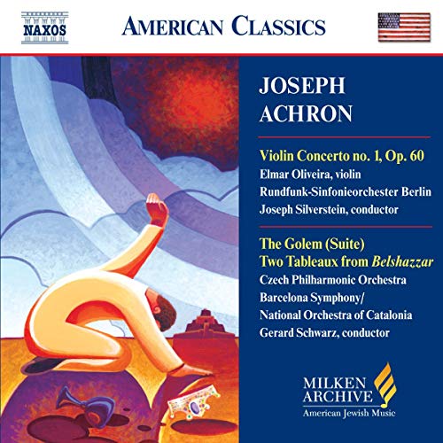 Rundfunk So Berlinschwarz - Achronviolin Concerto No 1 [CD]