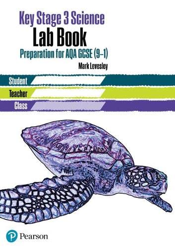 Science lab book cover with turtle image, Pearson logo, and text.